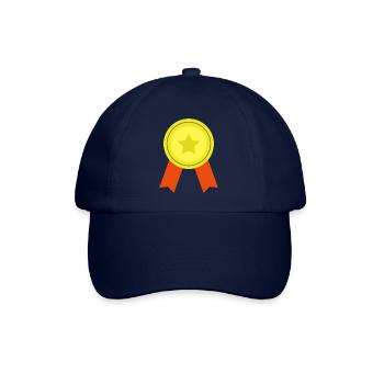 Medaille - Baseballkappe - Blau/Blau - Vorne