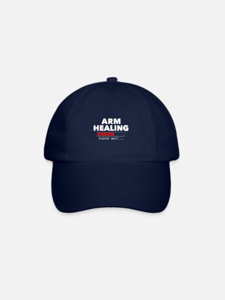 Arm Healing Please Wait - Baseballkappe - Blau/Blau