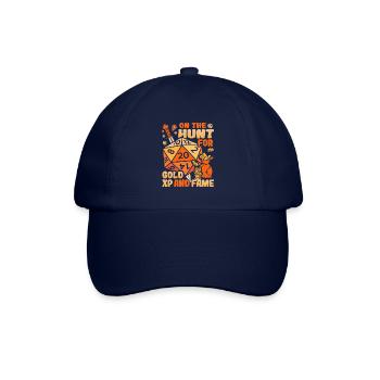Fantasy Rollenspiel RPG Shirt für RPG Gamer - Baseballkappe - Blau/Blau - Vorne