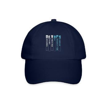 Devops Sys-Admin Entwickler - Baseballkappe - Blau/Blau - Vorne