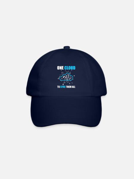 Cloud-Administrator Cloud-Devops - Baseballkappe - Blau/Blau