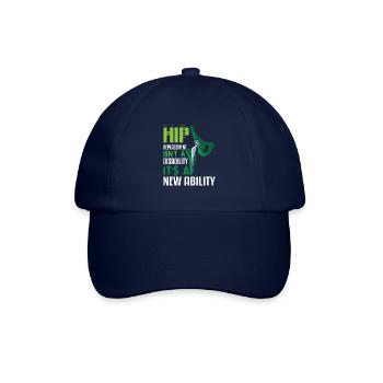 Hip Replacement Isn't a disability - Baseballkappe - Blau/Blau - Vorne
