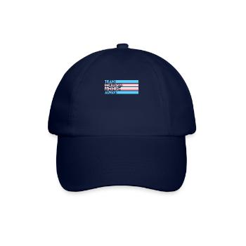 Transfeminismus Trans Design für Trans Person - Baseballkappe - Blau/Blau - Vorne