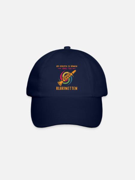 Klarinette Klarinettenspieler Klarinettist - Baseballkappe - Blau/Blau
