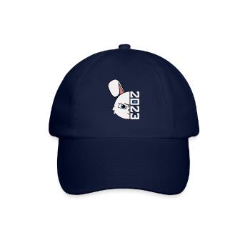 Hase 2023 Chinesisches Neujahr Jahr des Hasen - Baseballkappe - Blau/Blau - Vorne
