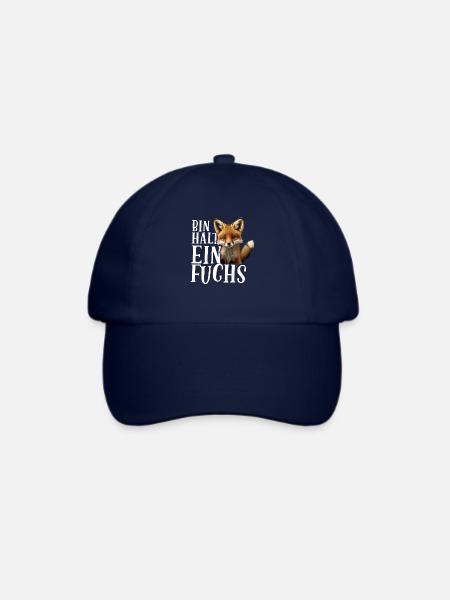 Bin halt ein Fuchs Fuchsliebhaber Statement - Baseballkappe - Blau/Blau
