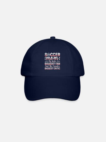 Fußball-Mutter Gameday Soccer Mom - Baseballkappe - Blau/Blau