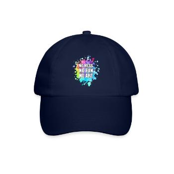 Maler Leinwand Flüssigkeit Malerei Kunst Farbe - Baseballkappe - Blau/Blau - Vorne
