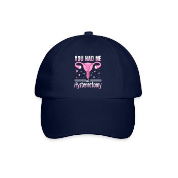 Endometriose Frauengesundheit Genesungshilfe - Baseballkappe - Blau/Blau - Vorne