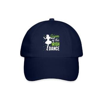 Irischer Tanz Irisches Tanzen - Baseballkappe - Blau/Blau - Vorne
