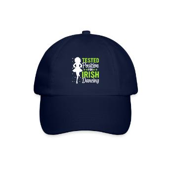 Irischer Tanz Irisches Tanzen - Baseballkappe - Blau/Blau - Vorne