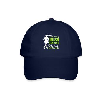 Irischer Tanz Irisches Tanzen - Baseballkappe - Blau/Blau - Vorne