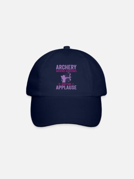 Bogenschießen Bogenschütze - Baseballkappe - Blau/Blau