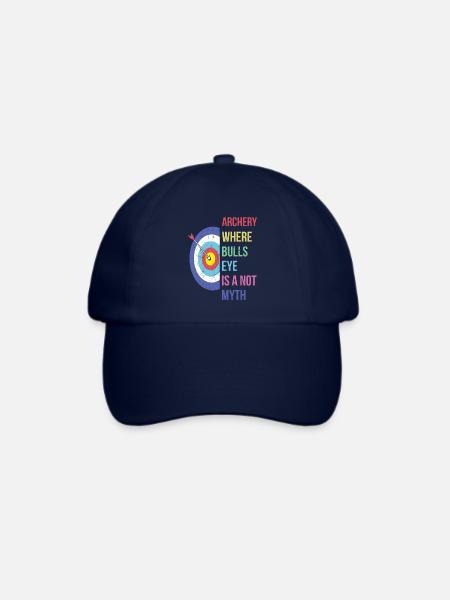 Bogenschießen Bogenschütze - Baseballkappe - Blau/Blau
