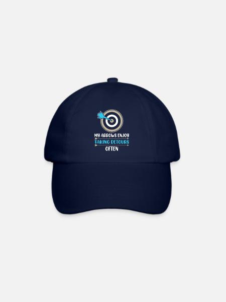 Bogenschießen Bogenschütze - Baseballkappe - Blau/Blau