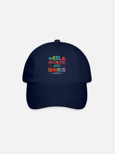 ESL-Lehrer ESL Unterricht - Baseballkappe - Blau/Blau