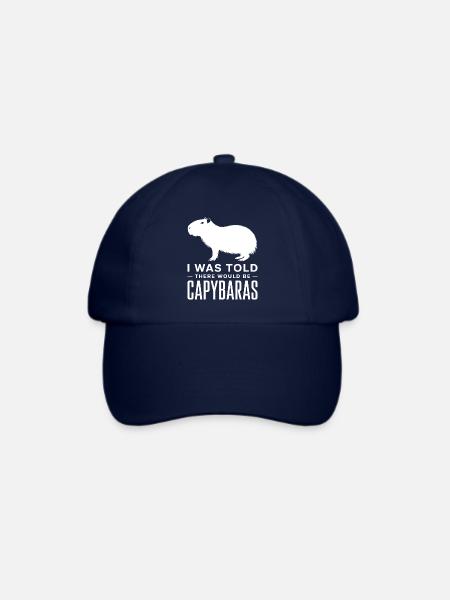 Capybara - Baseballkappe - Blau/Blau