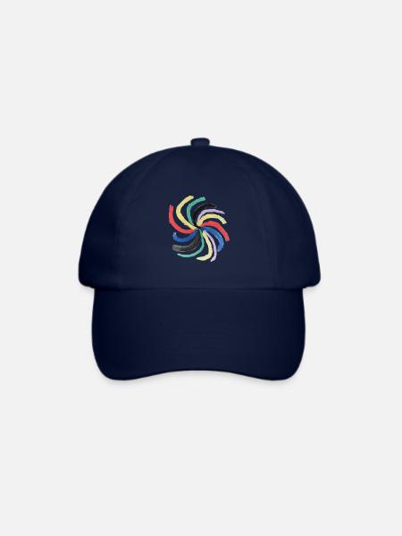 Galaxie - Baseballkappe - Blau/Blau