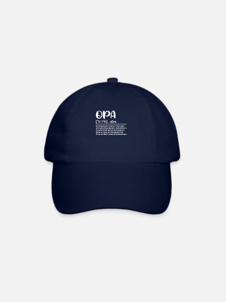 Definition Opa - Baseballkappe - Blau/Blau