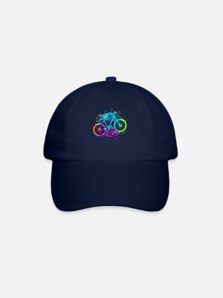 Fahrrad MTB - Baseballkappe - Blau/Blau