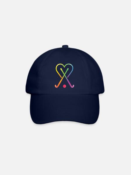 Hockey - Baseballkappe - Blau/Blau