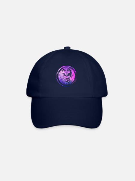 Alien - Baseballkappe - Blau/Blau