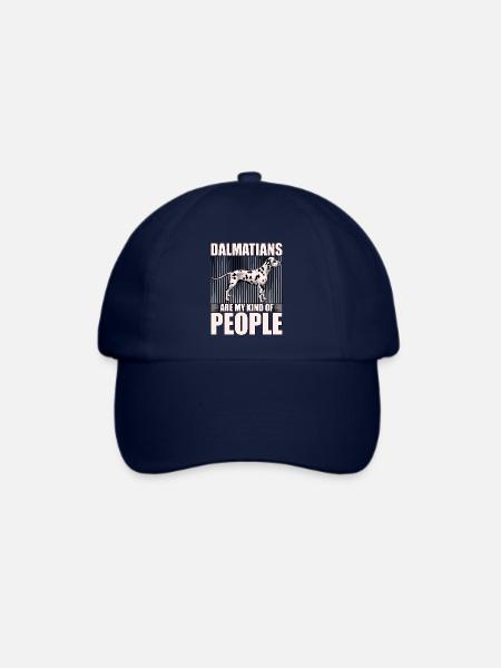 Dalmatians are my kind of people - Baseballkappe - Blau/Blau