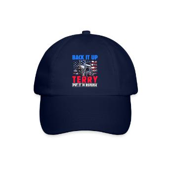 Back it up terry put it in Reverse - Baseballkappe - Blau/Blau - Vorne
