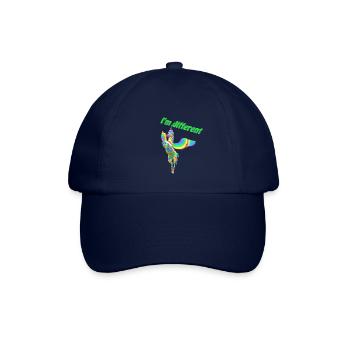 I'm different - Baseballkappe - Blau/Blau - Vorne