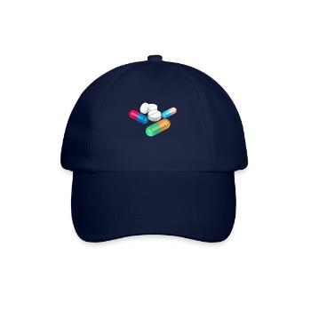 Pillen - Baseballkappe - Blau/Blau - Vorne