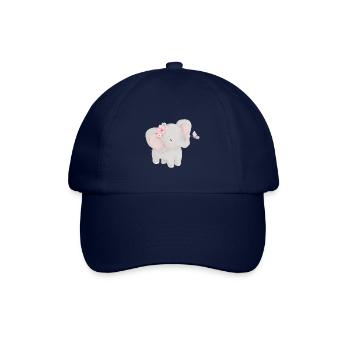 Elefant Baby - Baseballkappe - Blau/Blau - Vorne