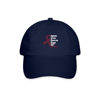 always fight stroke survivor - Baseballkappe - Blau/Blau - Vorne