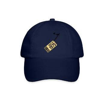 Geburtstag T-Shirt 1975 - Baseballkappe - Blau/Blau - Vorne