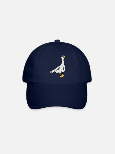 Gans - Baseballkappe - Blau/Blau
