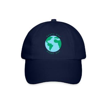 Planet Erde! - Baseballkappe - Blau/Blau - Vorne