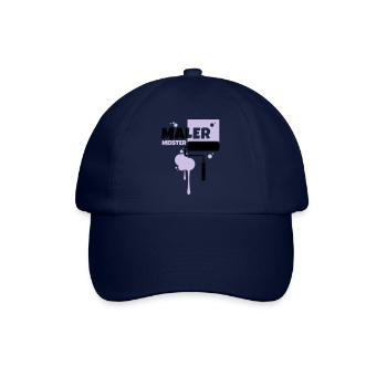 maler beruf malermeister - Baseballkappe - Blau/Blau - Vorne