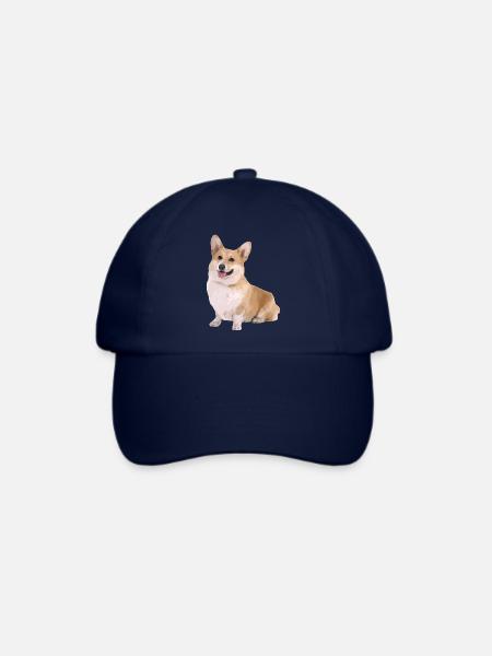 Corgi - Baseballkappe - Blau/Blau