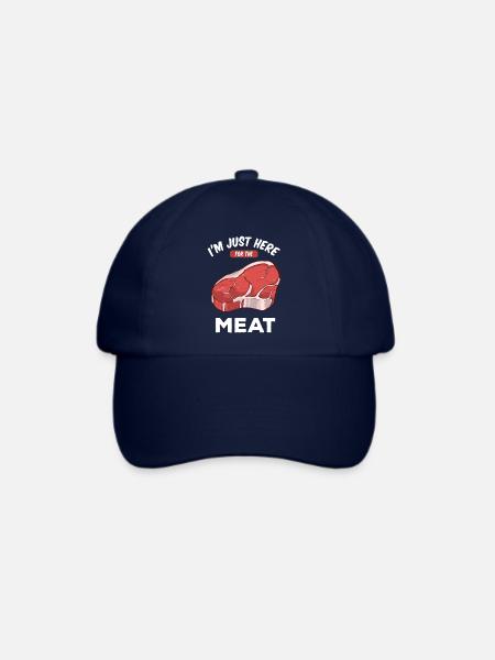 ich will fleisch - Baseballkappe - Blau/Blau