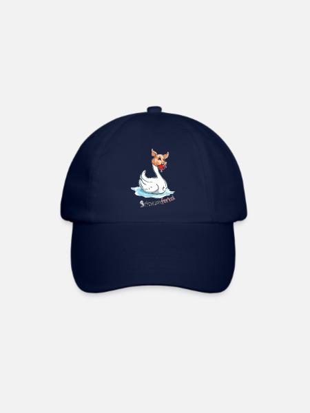 Schwanferkel - Baseballkappe - Blau/Blau