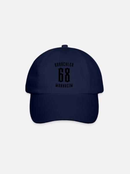 Barackler 68 Mannheim - Baseballkappe - Blau/Blau