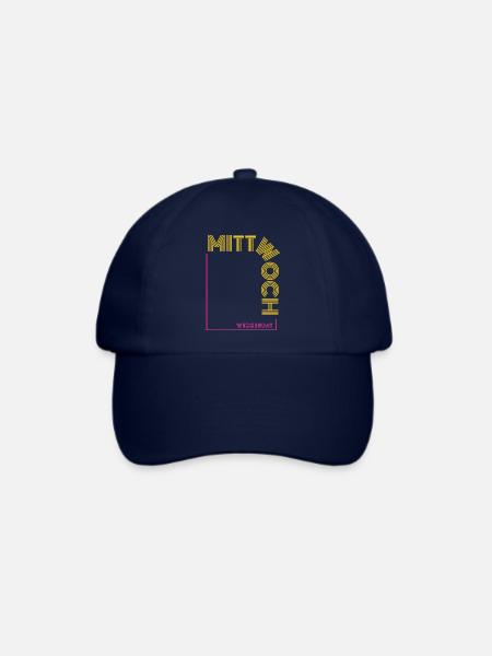 Mittwoch - Baseballkappe - Blau/Blau