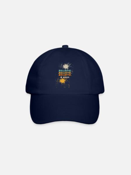 Believe in magic - Baseballkappe - Blau/Blau