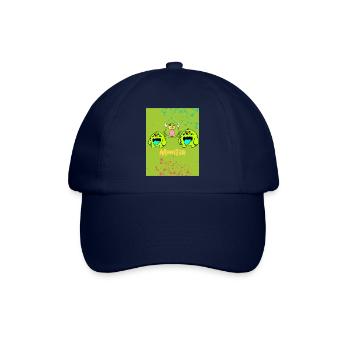 Monster - Baseballkappe - Blau/Blau - Vorne