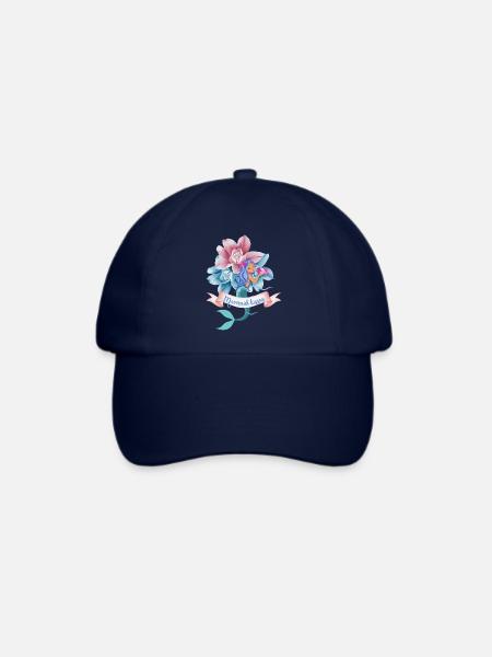 Mermaid kisses - Baseballkappe - Blau/Blau