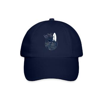 Sunny Beach Rock n Roll - OCENBLUE COLLECTION - Baseballkappe - Blau/Blau - Vorne