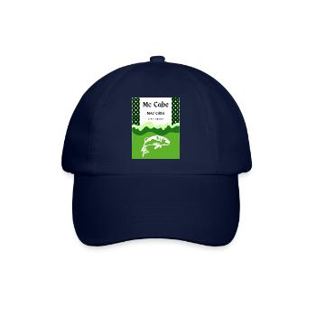 Mc Cabe Familienname - Baseballkappe - Blau/Blau - Vorne