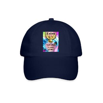 EXTRA Design - Baseballkappe - Blau/Blau - Vorne