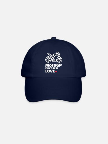 Ich Liebe MotoGP - Baseballkappe - Blau/Blau
