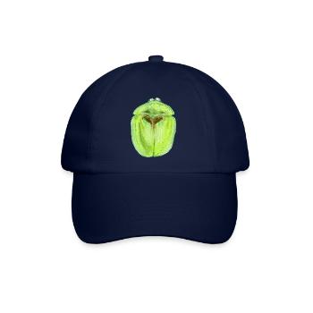Distel Schildkäfer - Baseballkappe - Blau/Blau - Vorne