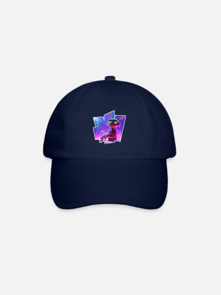 Rabbit Dj - Baseballkappe - Blau/Blau